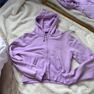 brandy melville crystal hoodie